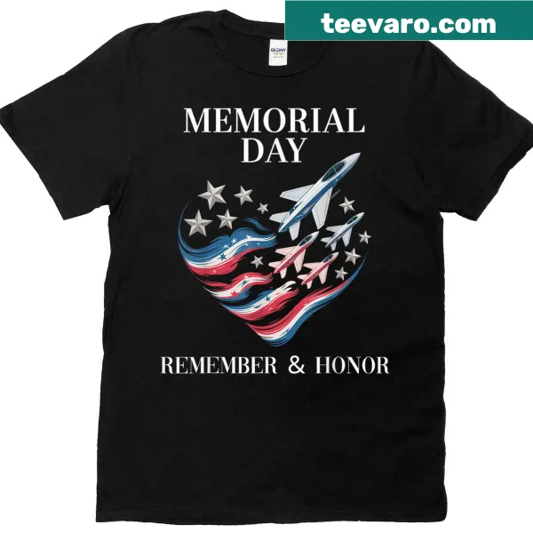Memorial Day t-shirt honoring nurses and veterans
