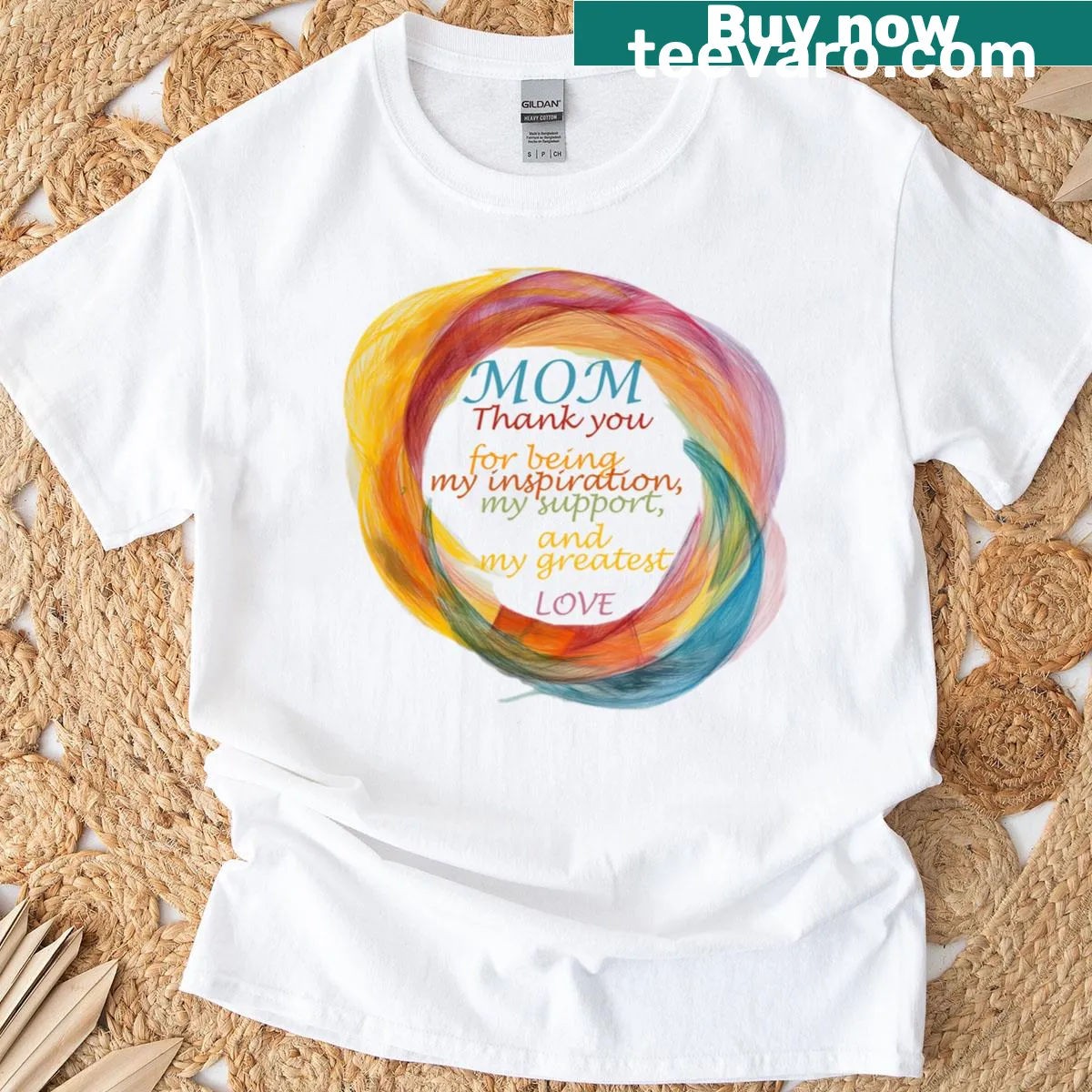 Beautiful graphic design on a Mother's Day t-shirt — on a men's t-shirt