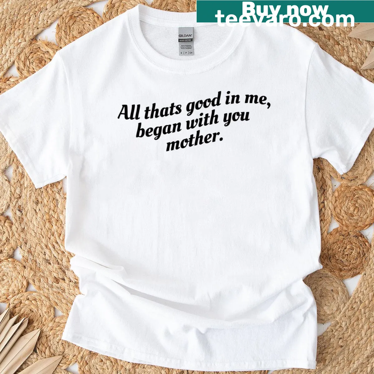 Mother's Day 2023 t-shirt featuring an inspiring quote — on a men's t-shirt