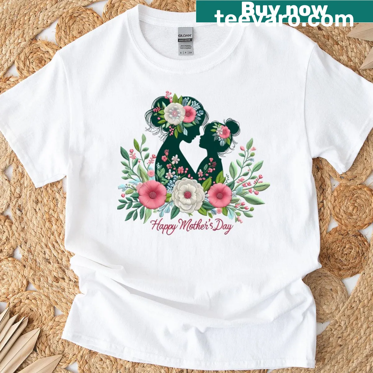 Premium scoop T-shirt with happy quotes for Mother's Day — on a men's t-shirt