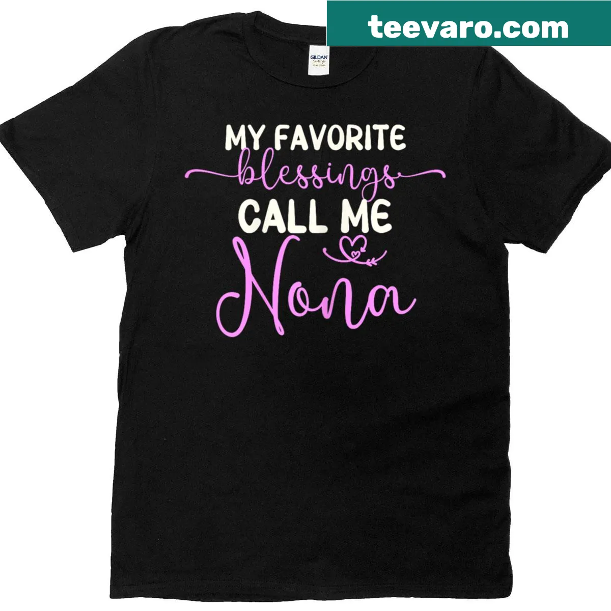 Nona Grandma T-shirt celebrating family and motherhood with heartfelt typography — on a men's t-shirt