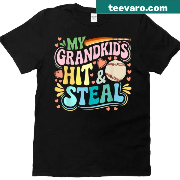 Humorous t-shirt for grandmas with a baseball theme for Mother's Day