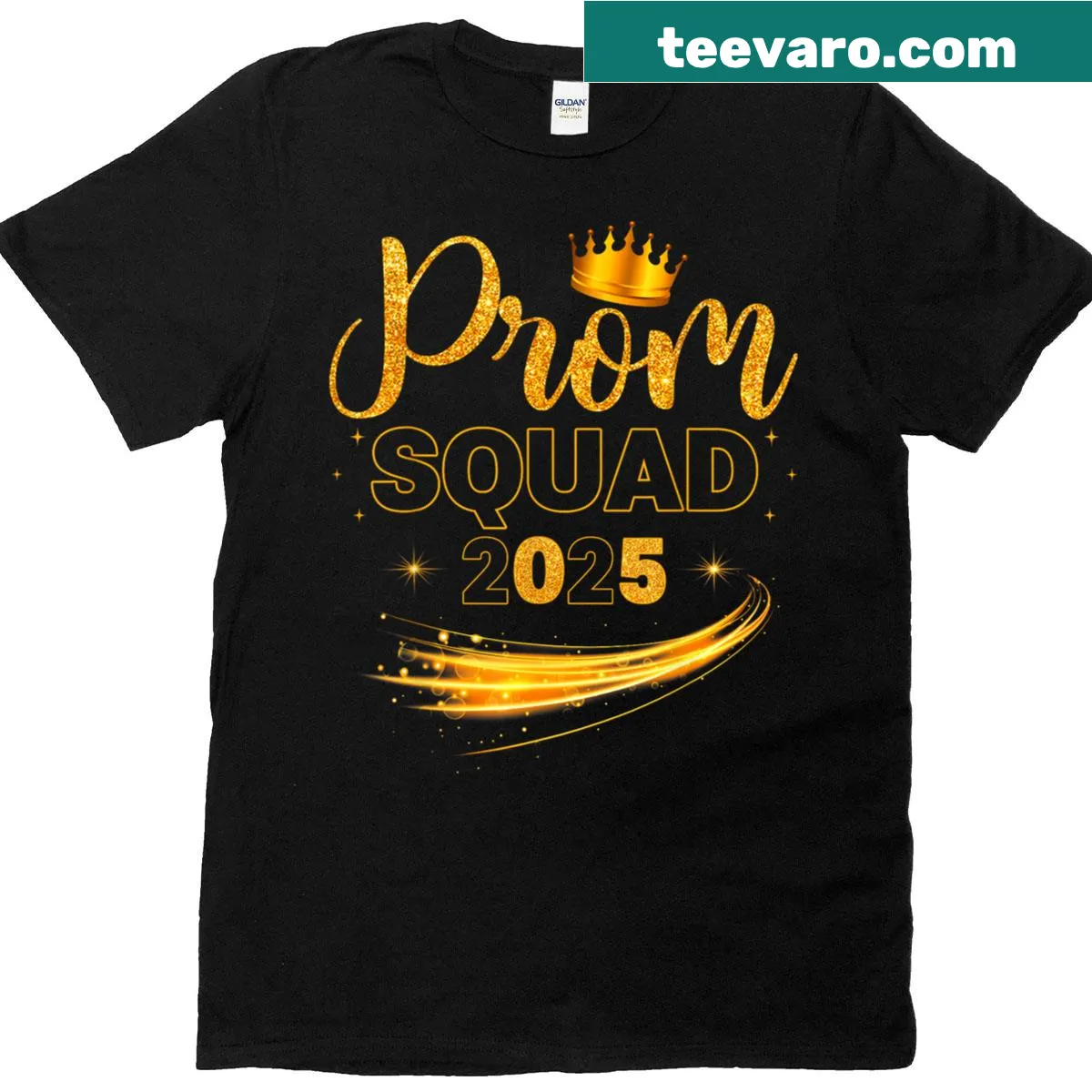 Matching group t-shirt for Class of 2025 graduation — on a men's t-shirt
