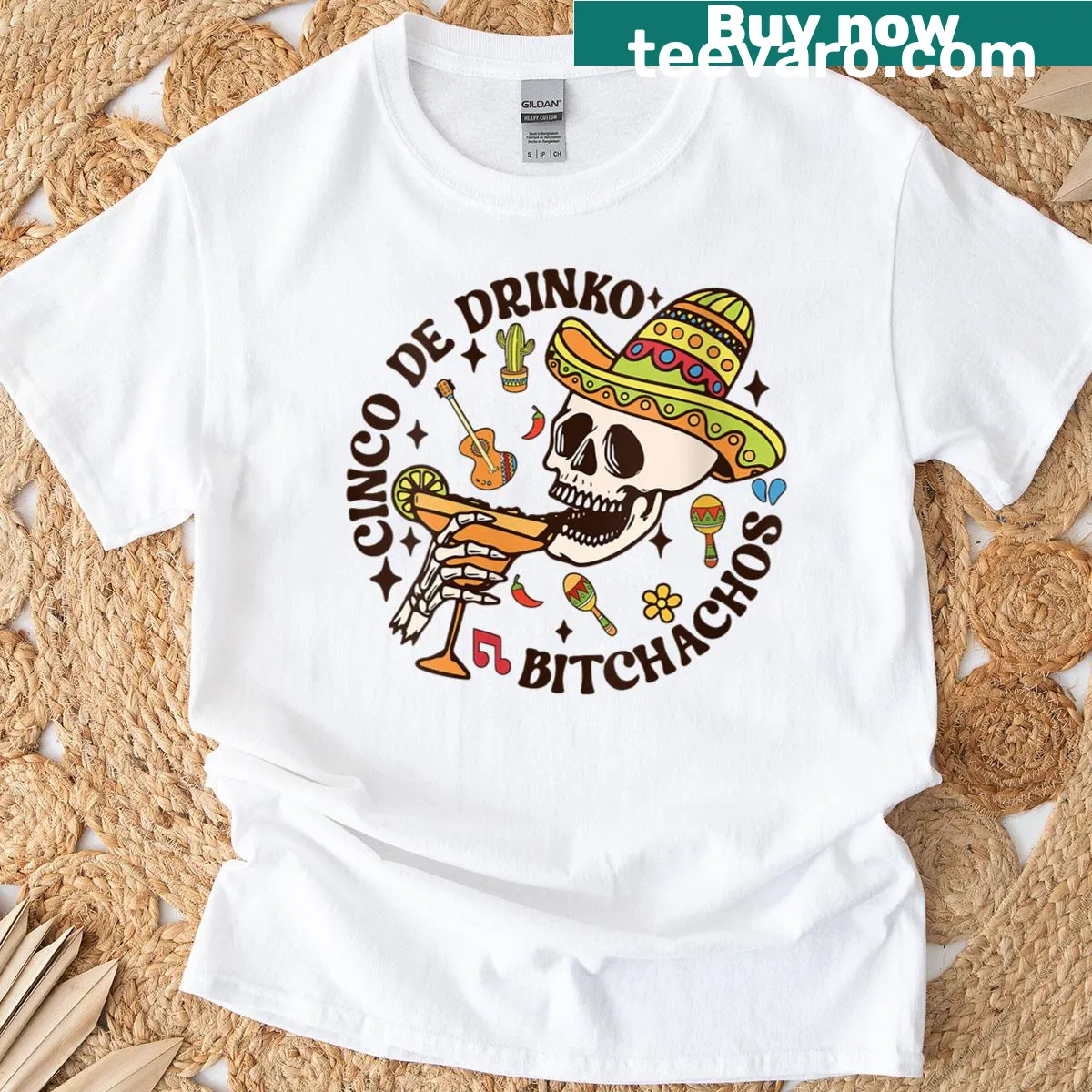 Funny t-shirt with text telling your cat something — on a men's t-shirt