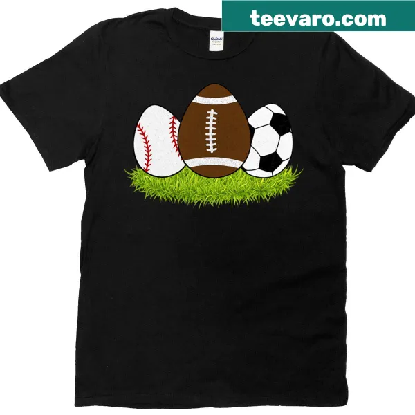 Kids T-shirt featuring sports-themed bunnies and rabbits