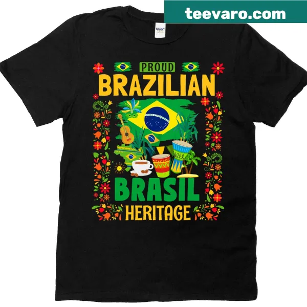 Brazilian flag T-shirt designed for women with elegant silhouette