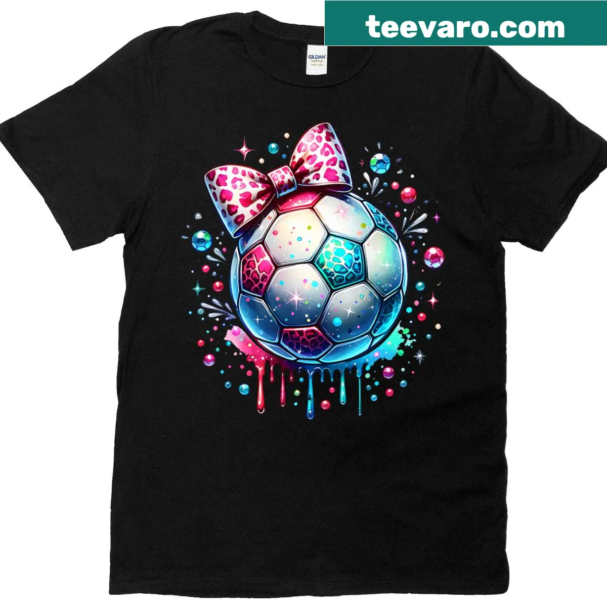 Kids soccer t-shirt featuring a playful ice cream design — on a men's t-shirt