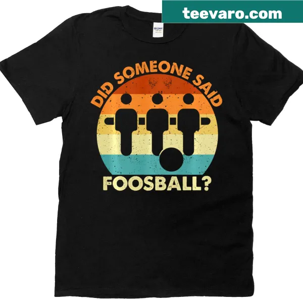 Funny foosball illustration T-shirt