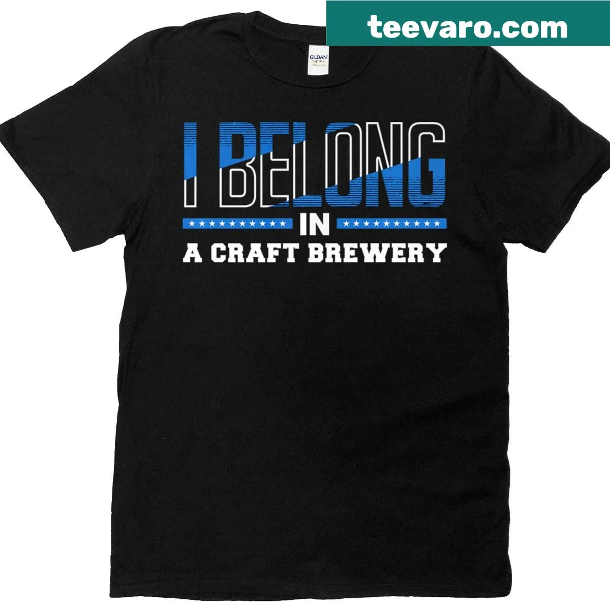 Craft brewery IPA beer t-shirt for fathers with bold statement — on a men's t-shirt
