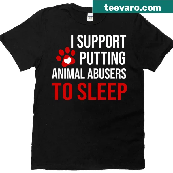 T-shirt with a message supporting animal rights and welfare.