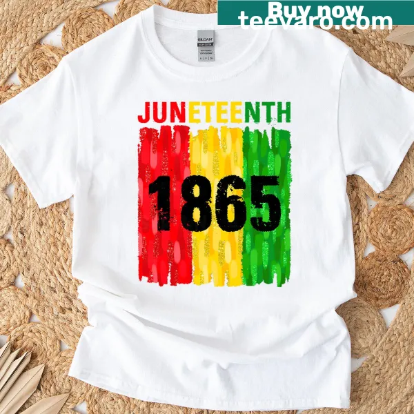 Juneteenth t-shirt commemorating African freedom and history