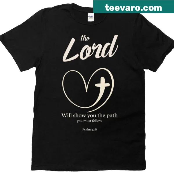 Simple T-shirt with Lord text expressing faith