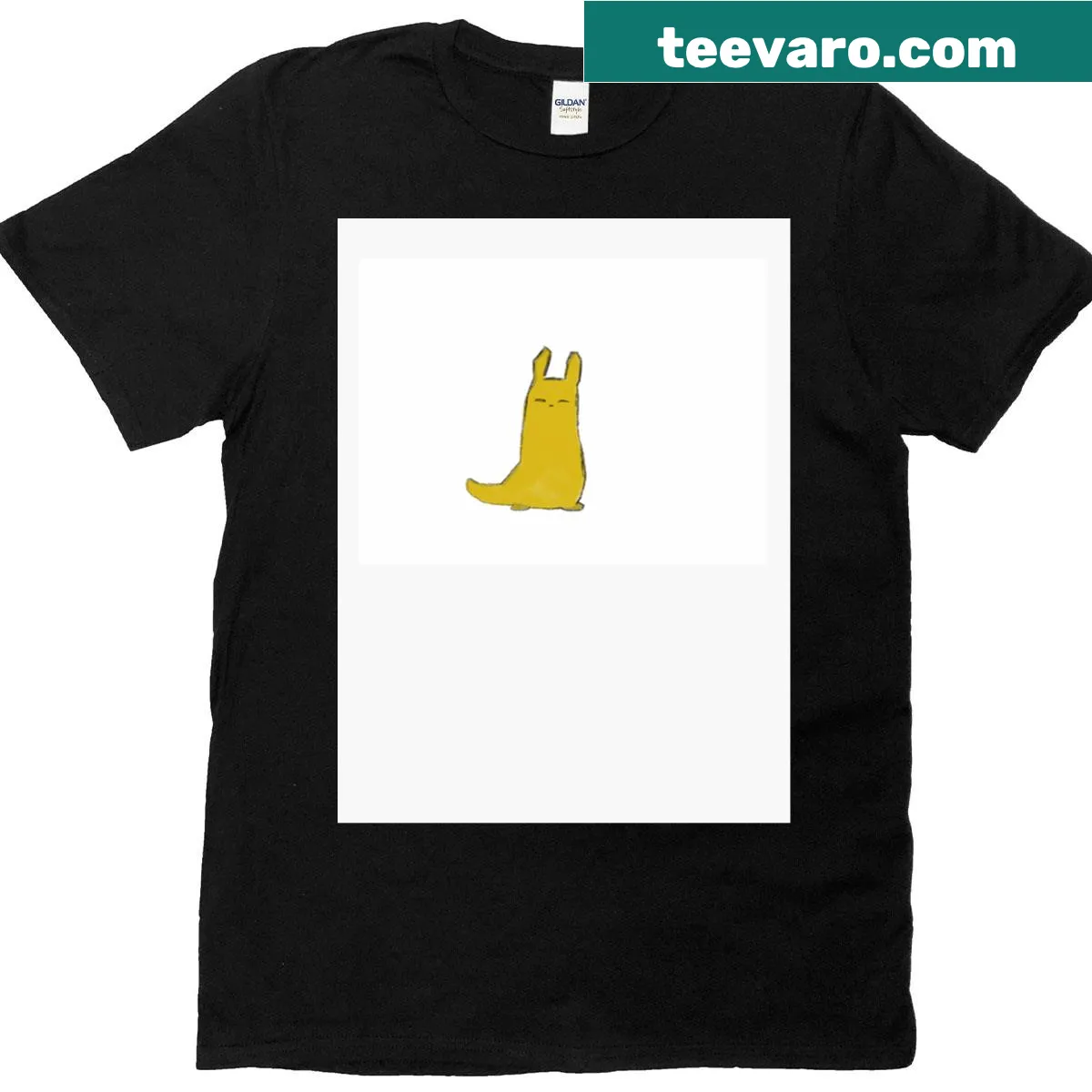 T-shirt featuring a tranquil monk design — on a men's t-shirt