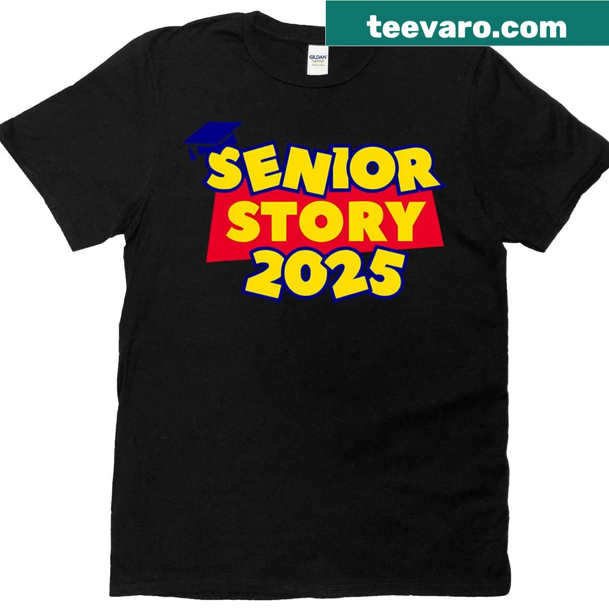 T-shirt celebrating Class of 2025 back to school — on a men's t-shirt