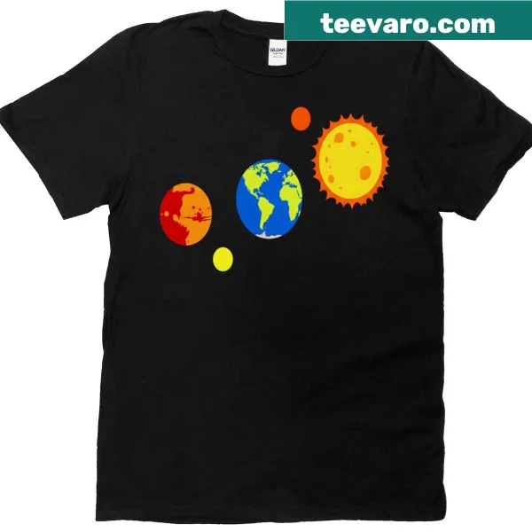 Whimsical 'sunbeam dreams' graphic on a t-shirt