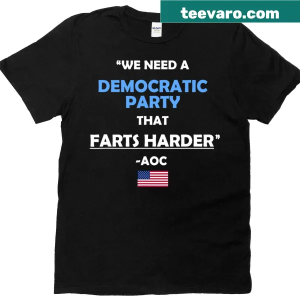T-shirt with a humorous political saying