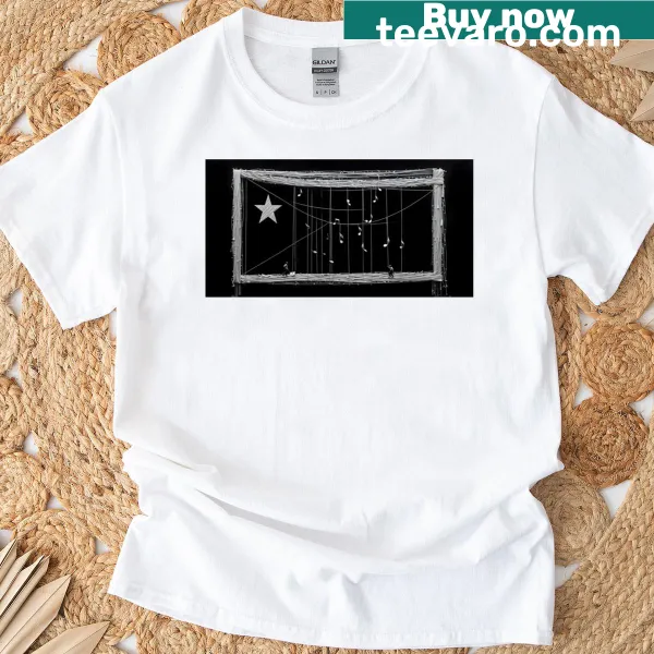 Minimalist tee featuring the word 'threads' in simple typography