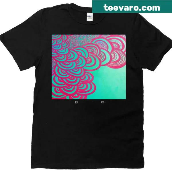 T-shirt featuring a simple water-themed design