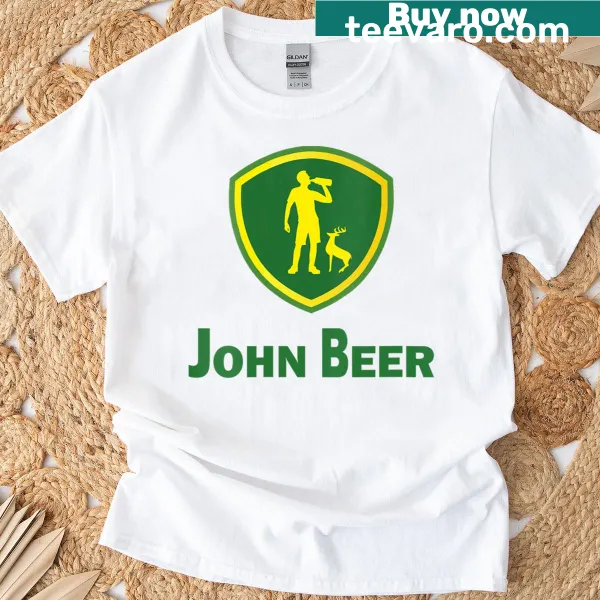 Funny beer drinking T-shirt with brewing graphics