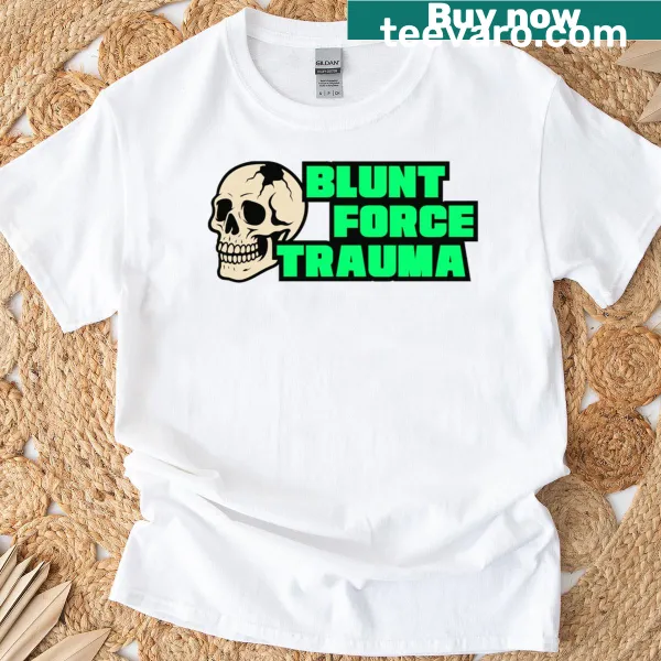 Bold T-shirt featuring an intricate skull graphic