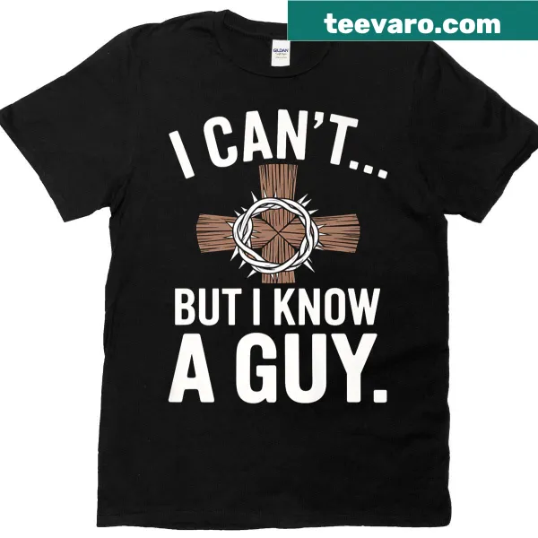 Religious Easter t-shirt featuring a cross design
