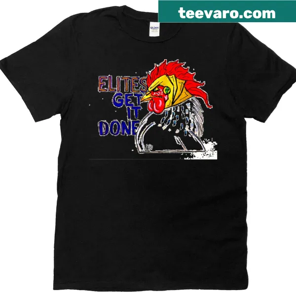 Oversized t-shirt with motivational 'Get It Done' text