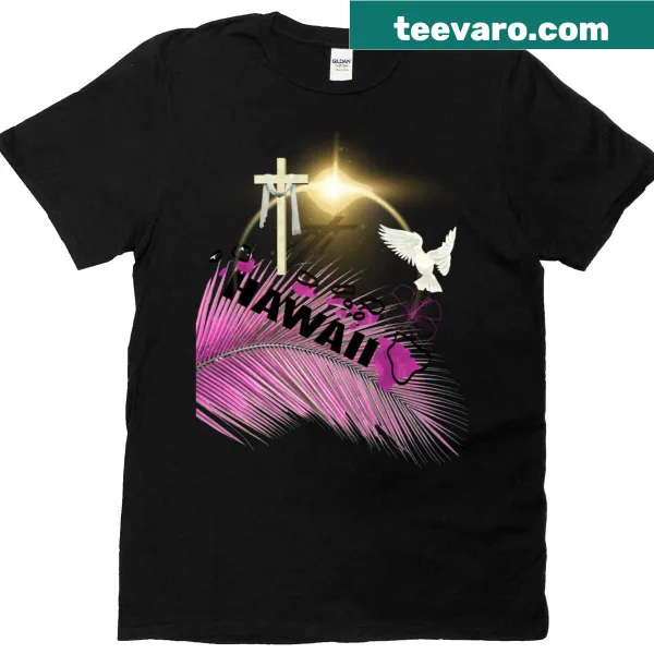 T-shirt featuring a design inspired by the spirit of Hawaii