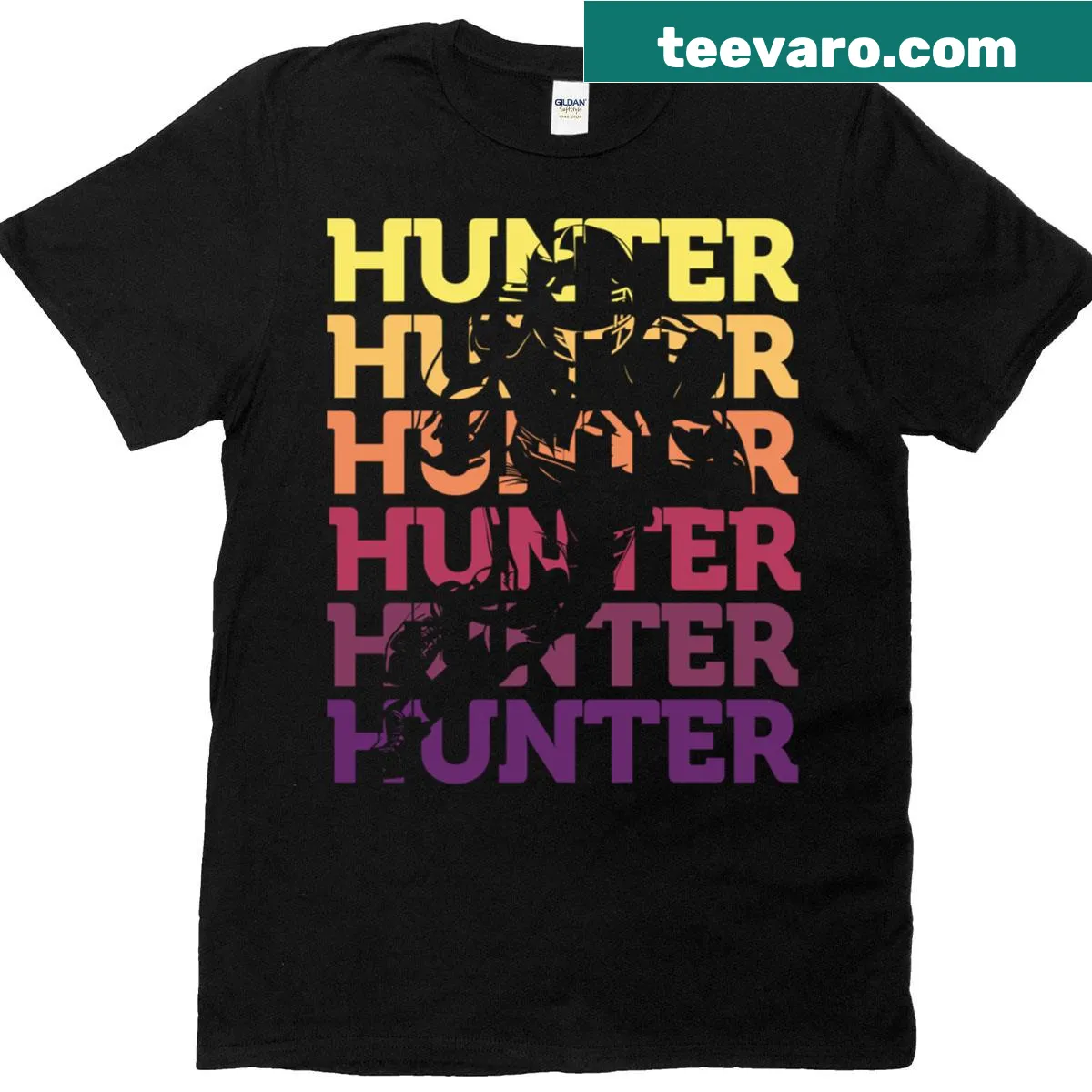 Oversized Hunter Football T-shirt with retro wide receiver graphic — on a men's t-shirt