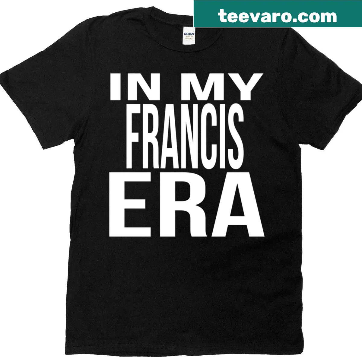 Family reunion T-shirt featuring playful graphic and customizable name — on a men's t-shirt