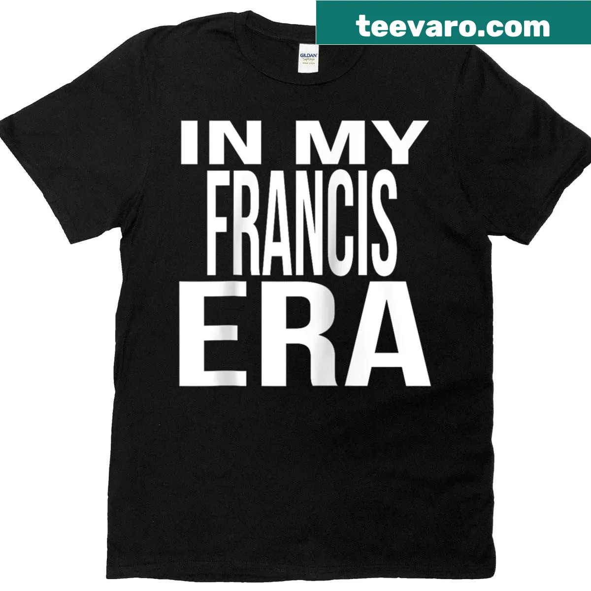 Raglan family reunion T-shirt featuring playful graphic and customizable name — on a men's t-shirt