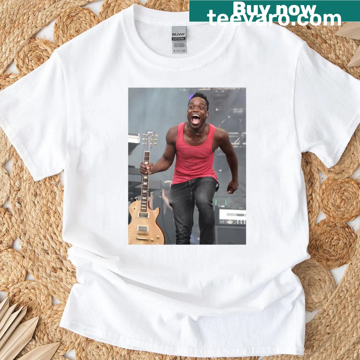 Photographic print of Kirk Douglas on a t-shirt — on a men's t-shirt