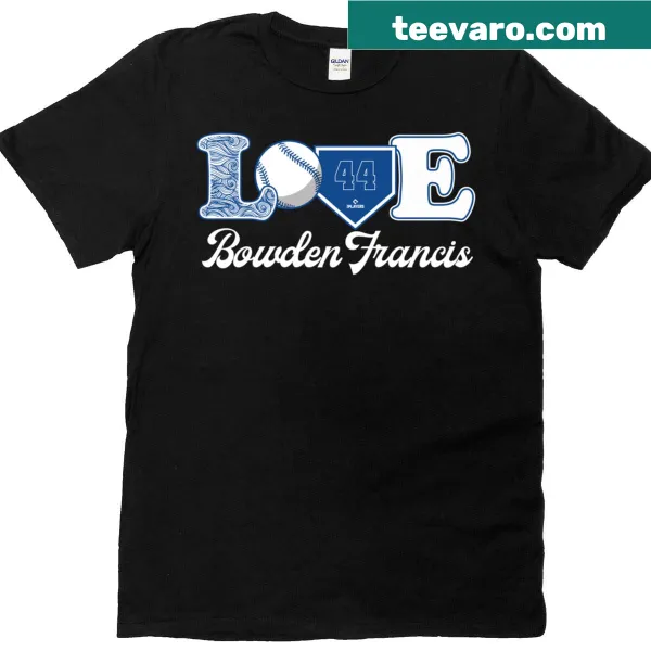 MLB Toronto baseball T-shirt supporting Bowden Francis
