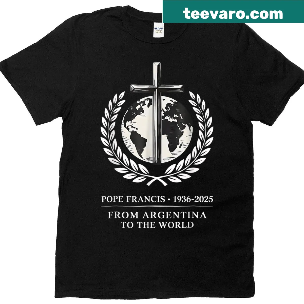 Versatile T-shirt for men and women — on a men's t-shirt