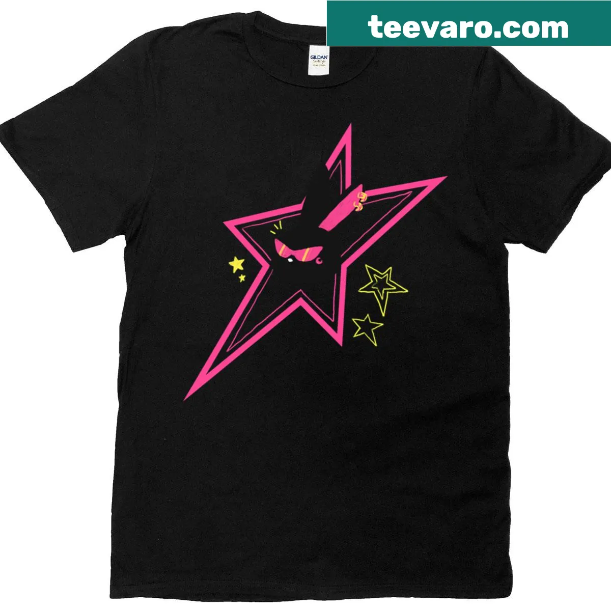 Active T-shirt featuring dynamic design related to Ateez — on a men's t-shirt