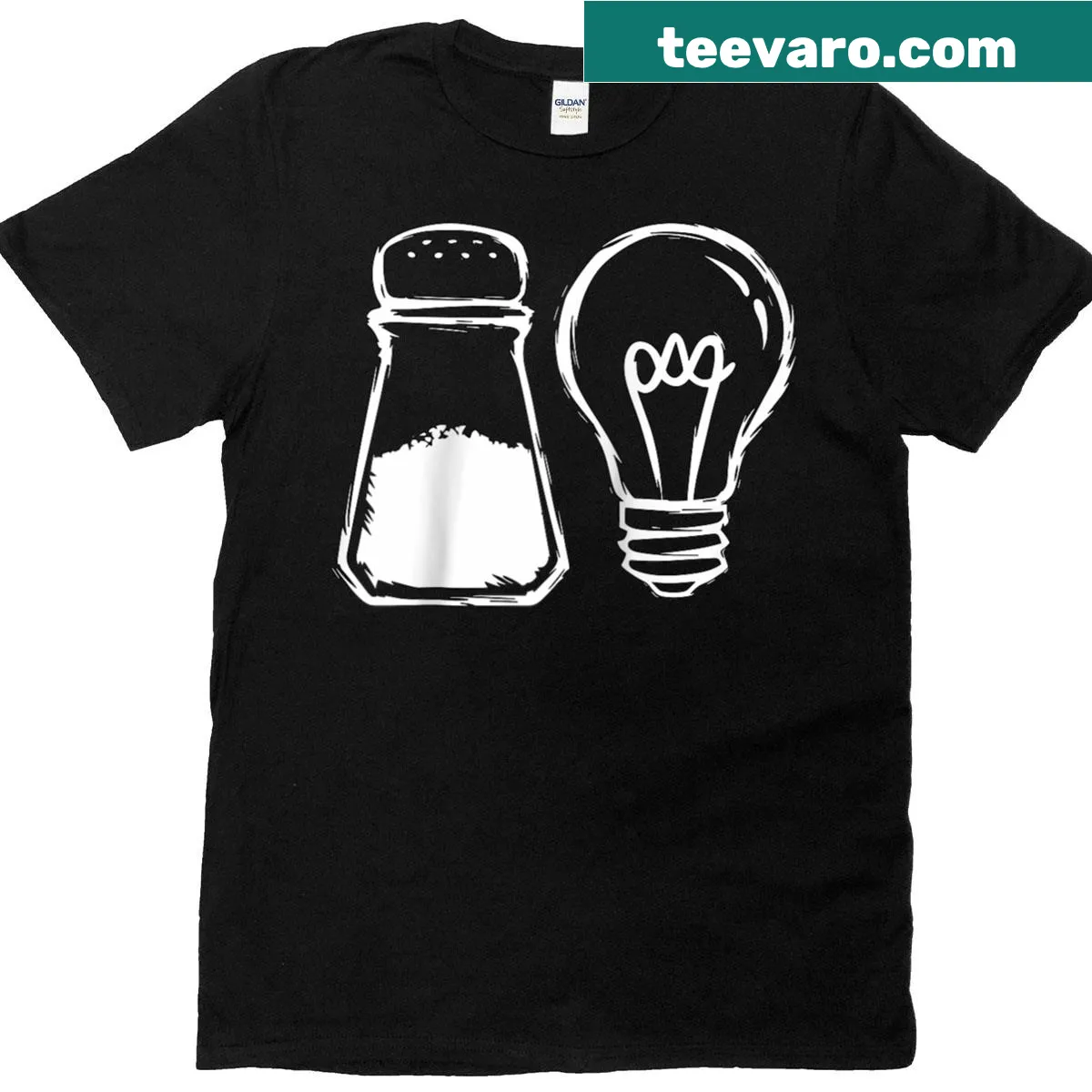Be Ye Salt typography on a Christian-themed raglan tee — on a men's t-shirt