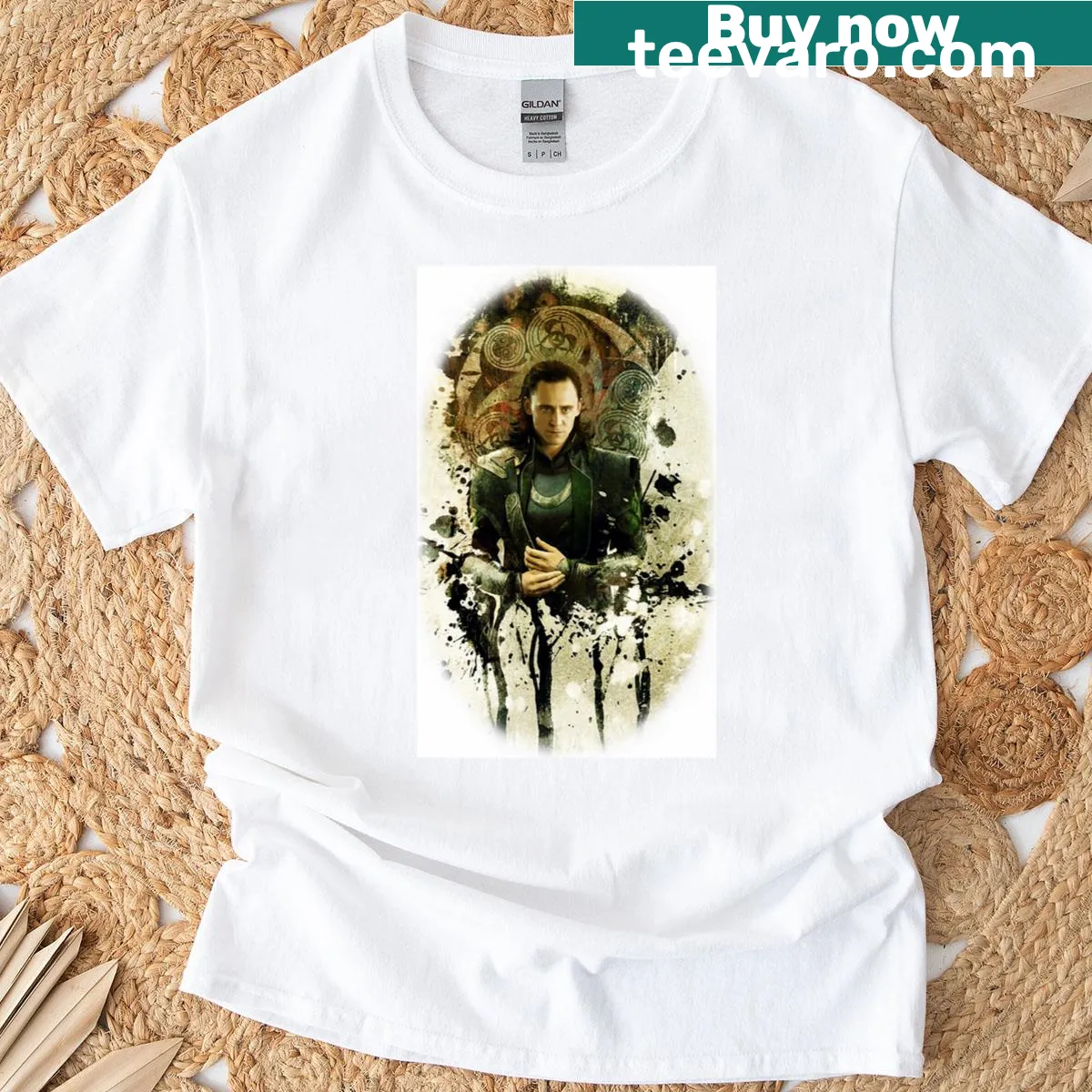 Illustration of a fantasy-themed Second Prince — on a men's t-shirt