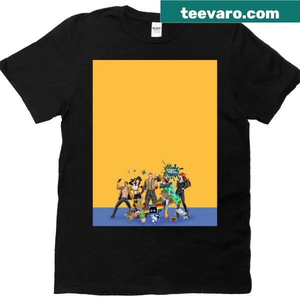 Anniversary graphic T-shirt celebrating Startmenu's 6th year