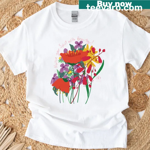 Elegant design featuring a bouquet of wild flowers