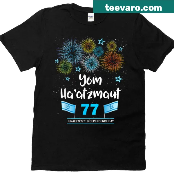 Independence Day t-shirt with fireworks design