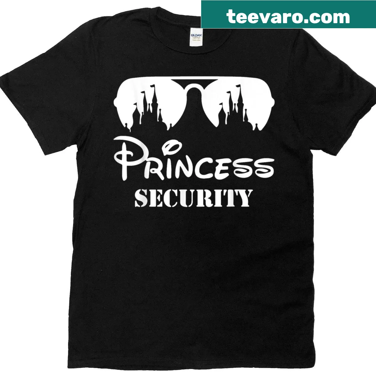 Matching family T-shirt with a heartwarming design — on a men's t-shirt
