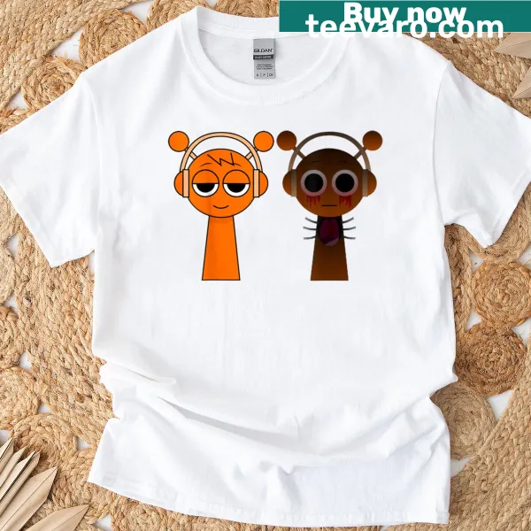 Illustrative Halloween-themed Oren and Horror T-shirt
