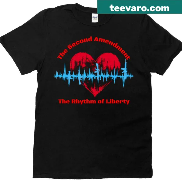 Second Amendment t-shirt with empowering typography