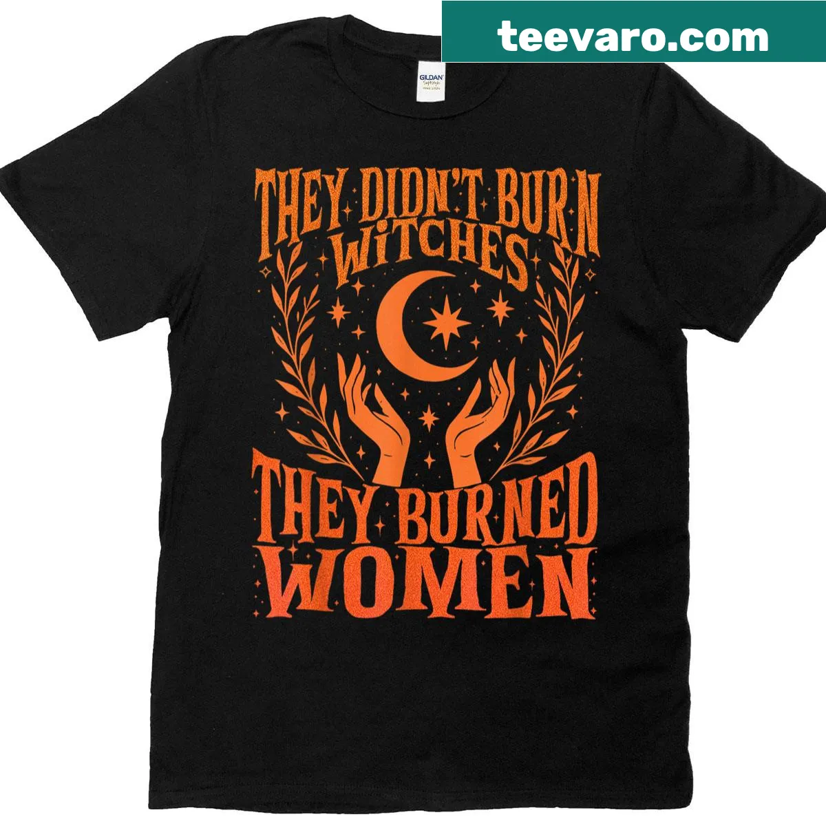 Empowering t-shirt celebrating women and feminism — on a men's t-shirt