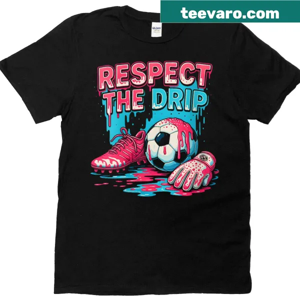 Kids t-shirt with ice cream and soccer sprinkles theme