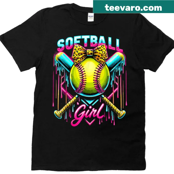 Baseball Sister t-shirt with coquette bow and cheerful typography