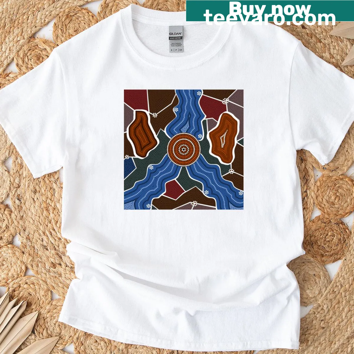 Billabong shirt with vintage beach-themed graphics and distressed style — on a men's t-shirt