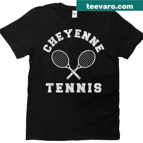 Vintage distressed T-shirt honoring a retro 90s tennis team
