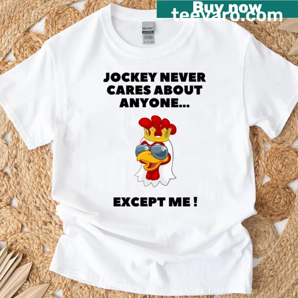 T-shirt featuring a chicken jockey ready for mob egg spawns in a gaming theme.