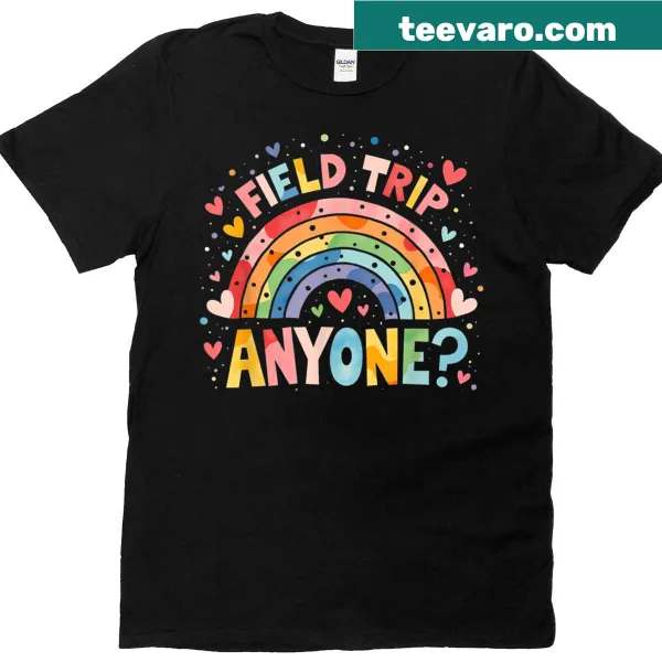 Funny teacher shirt with 'Let The Games Begin' graphic for field trips