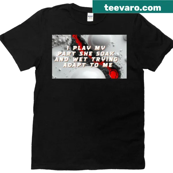Humorous T-shirt with a playful saying about collaboration